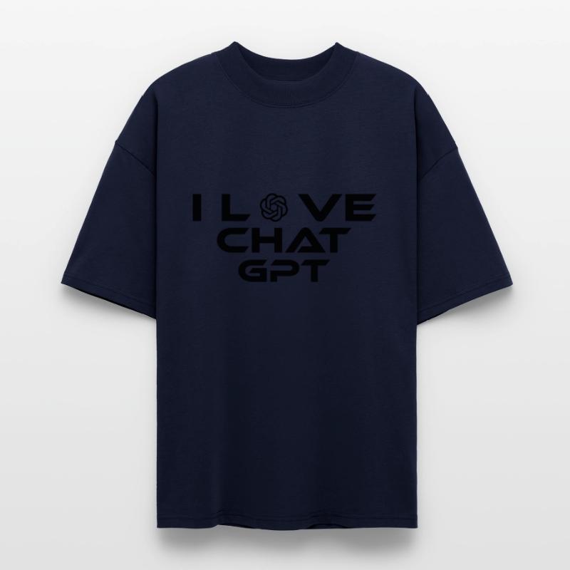 I Love ChatGPT AI Lover Tech-Inspired Funny Quote