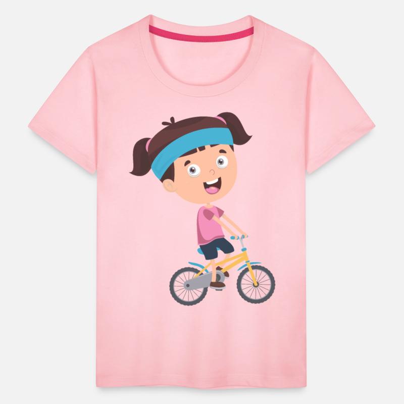 I love Riding bikes Kids Apparel