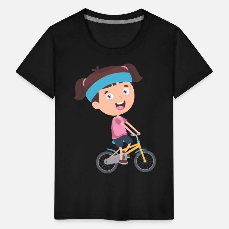 I love Riding bikes Kids Apparel