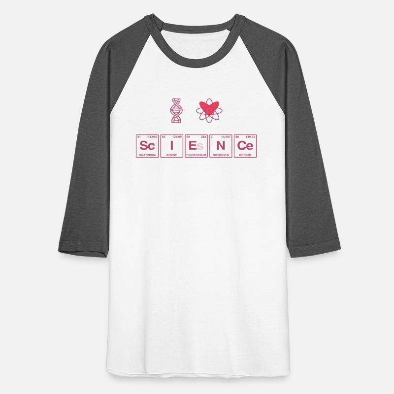 I LOVE SCIENCE - written in science symbols