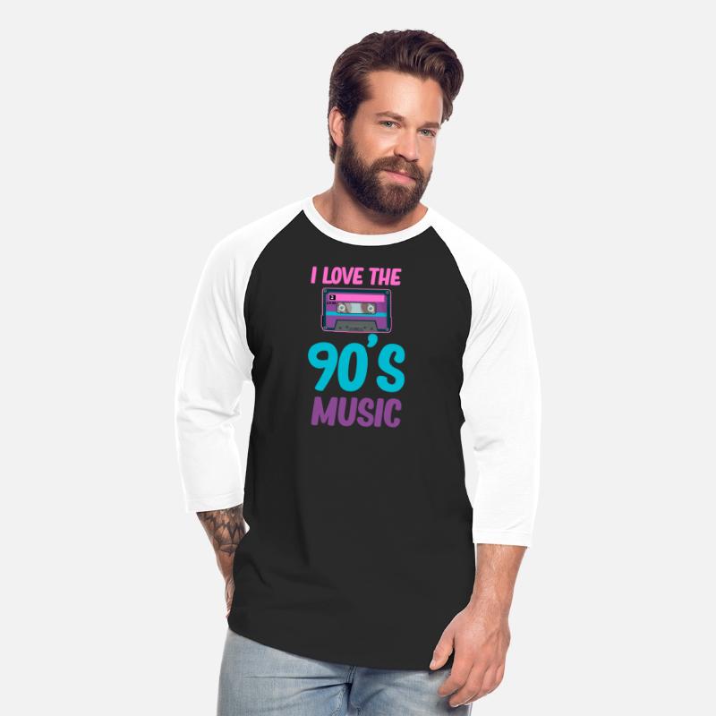 I Love The 90's Music Boomer Funny Age Man Adult