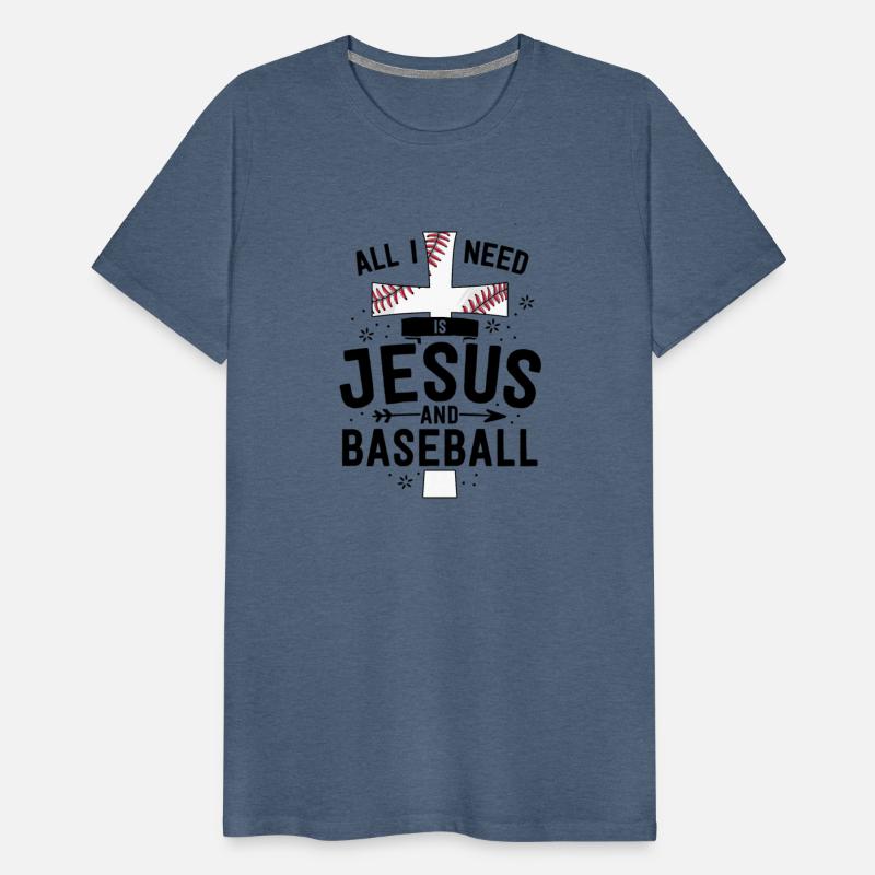 I Need Jesus And Baseball Sports Mom Christian Cro