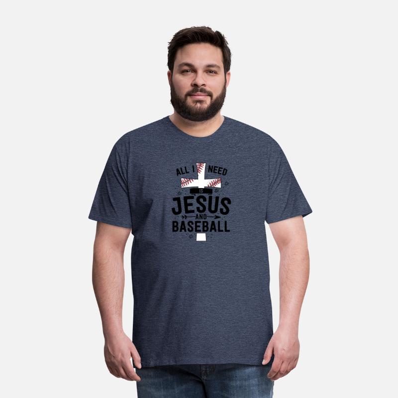 I Need Jesus And Baseball Sports Mom Christian Cro
