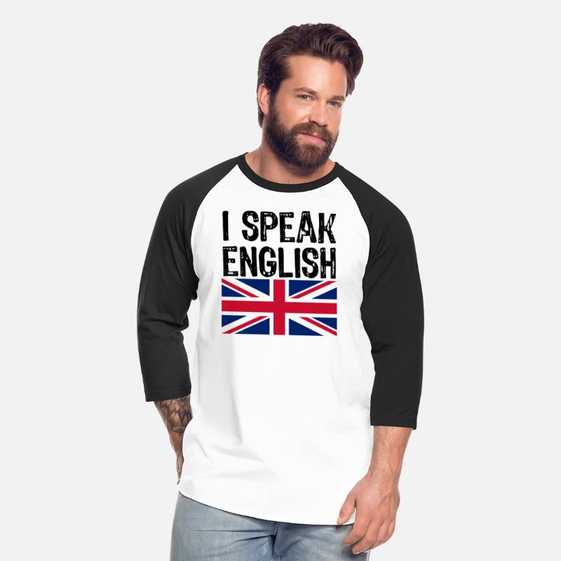 i speak ENGLISH funny gift for USA UK