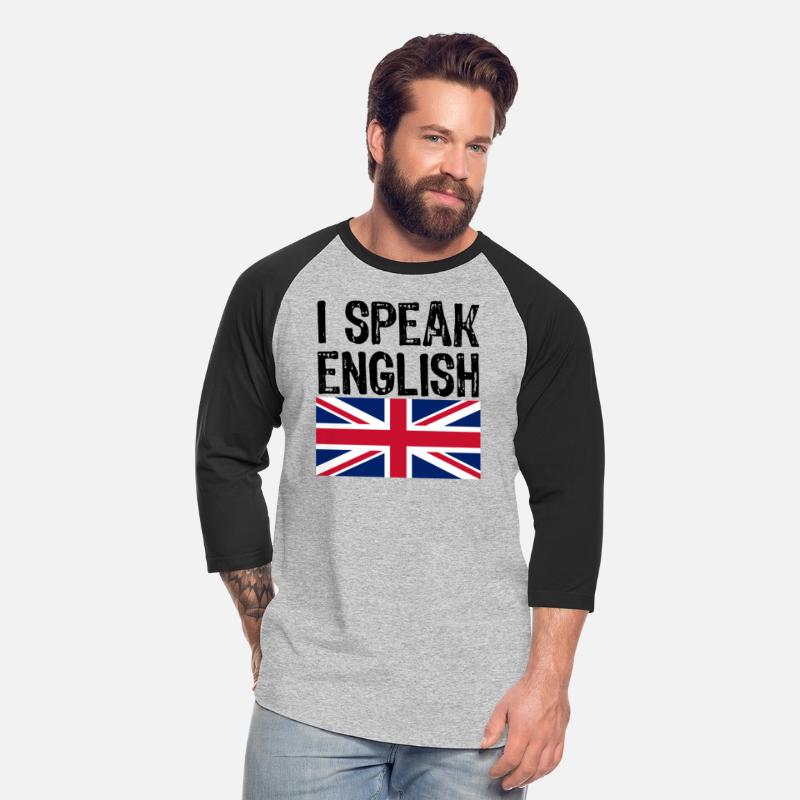 i speak ENGLISH funny gift for USA UK
