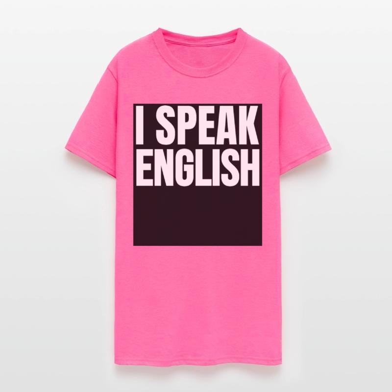 i speak ENGLISH gift for ENGLISH speakers