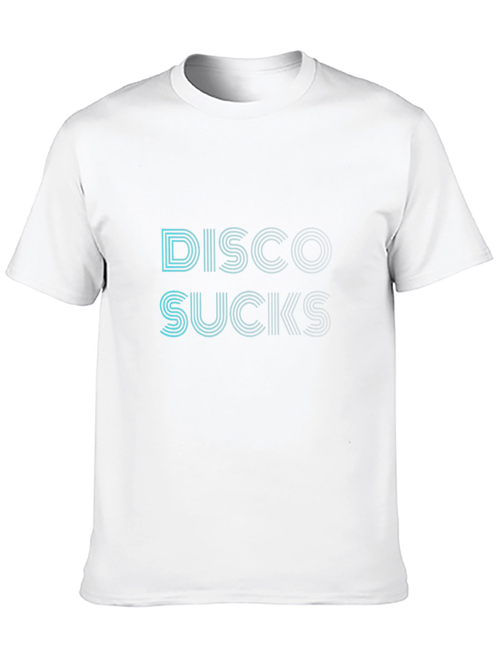 Disco Sucks Graphic T-Shirt - Retro Style Tee