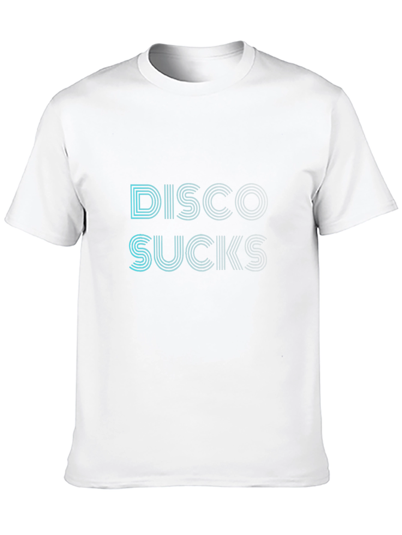 Disco Sucks Graphic T-Shirt - Retro Style Tee