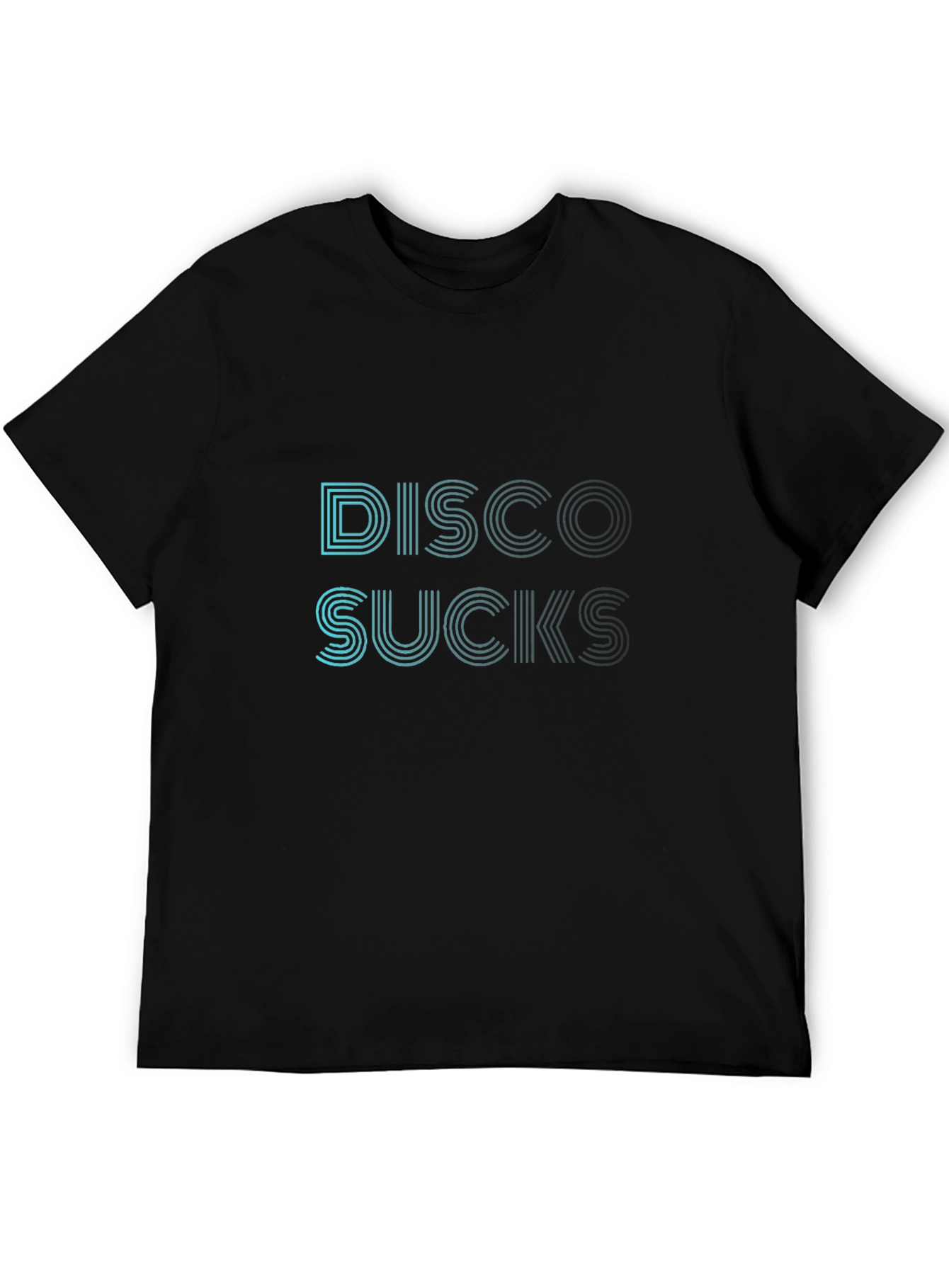 Disco Sucks Graphic T-Shirt - Retro Style Tee