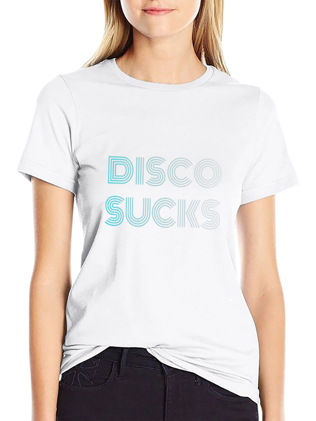 Disco Sucks Graphic T-Shirt - Retro Style Tee