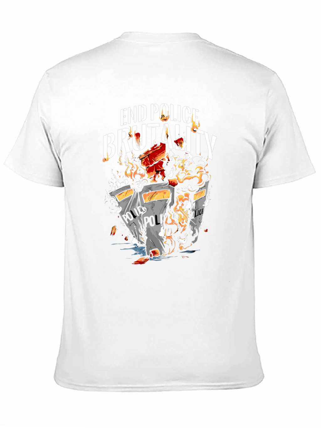 End Police Brutality Graphic Tee - Black