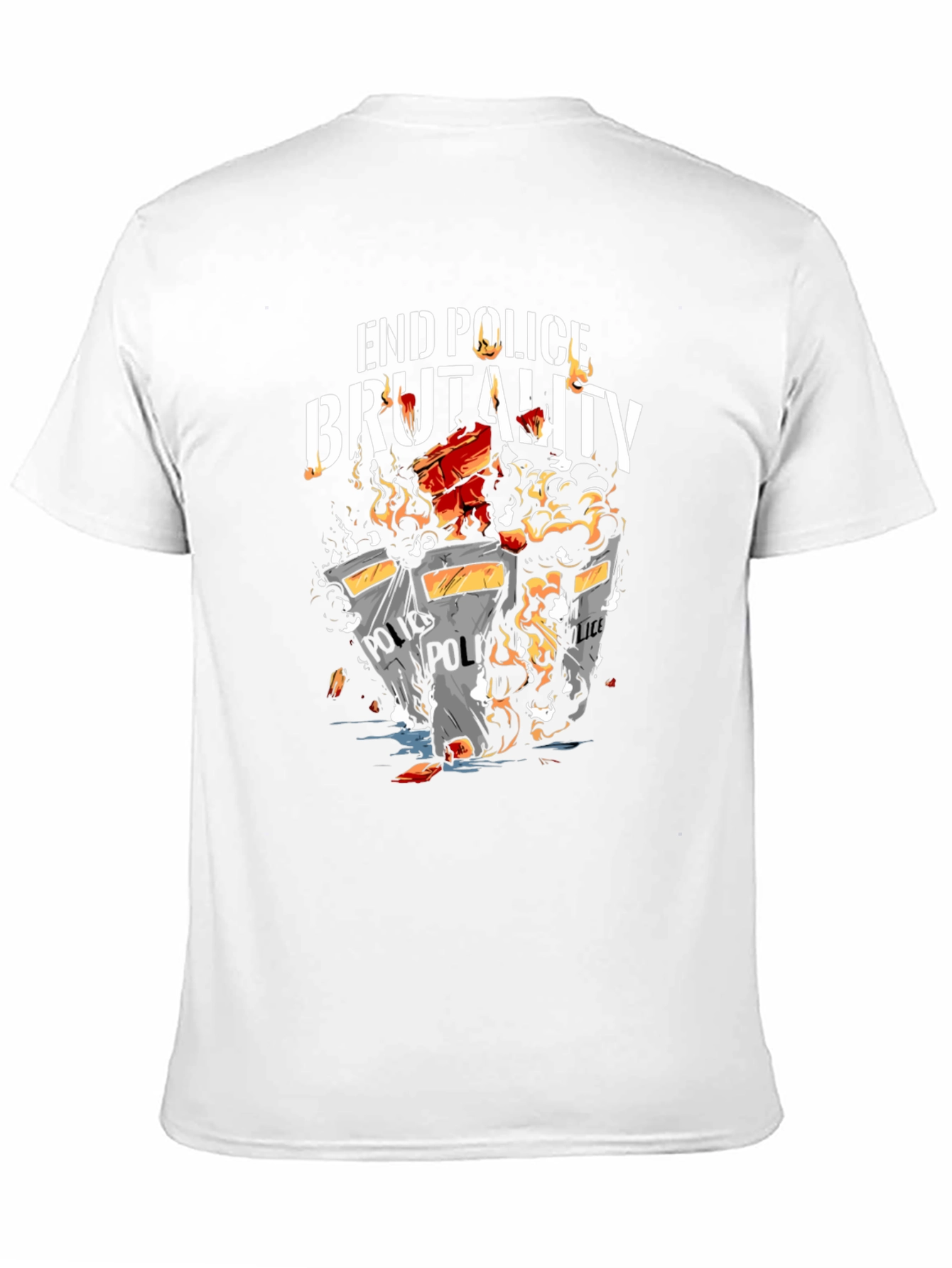 End Police Brutality Graphic Tee - Black