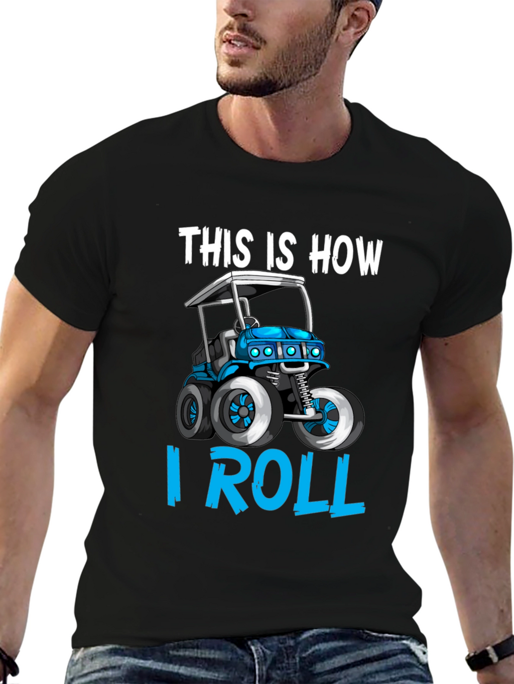 This Is How I Roll Golf Cart T-Shirt