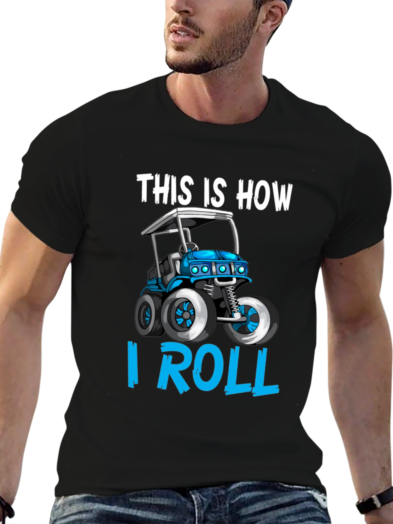 This Is How I Roll Golf Cart T-Shirt