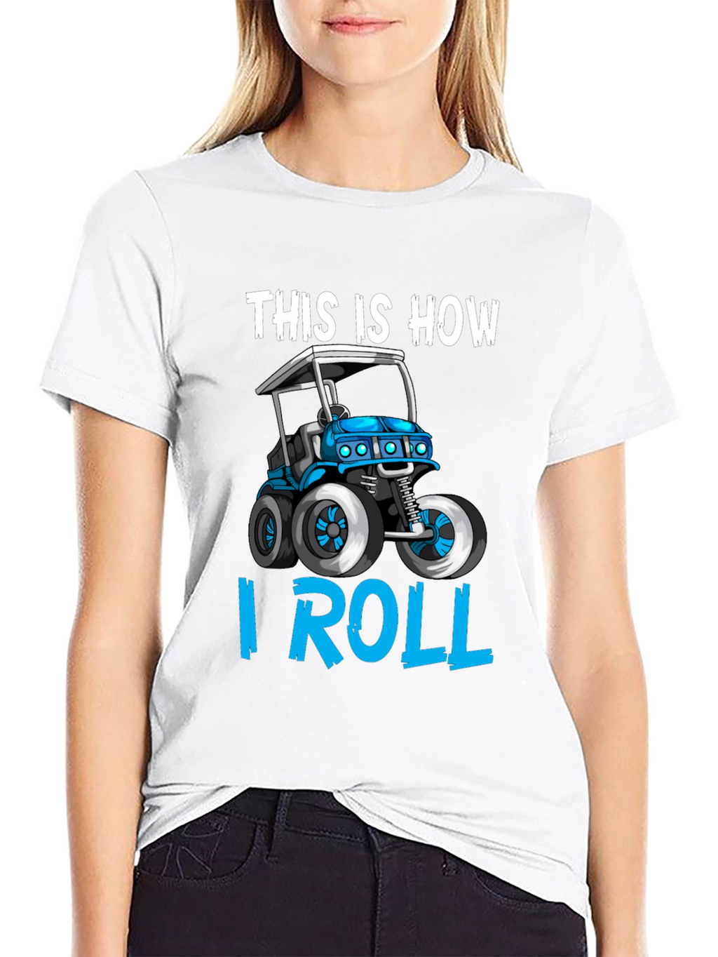 This Is How I Roll Golf Cart T-Shirt