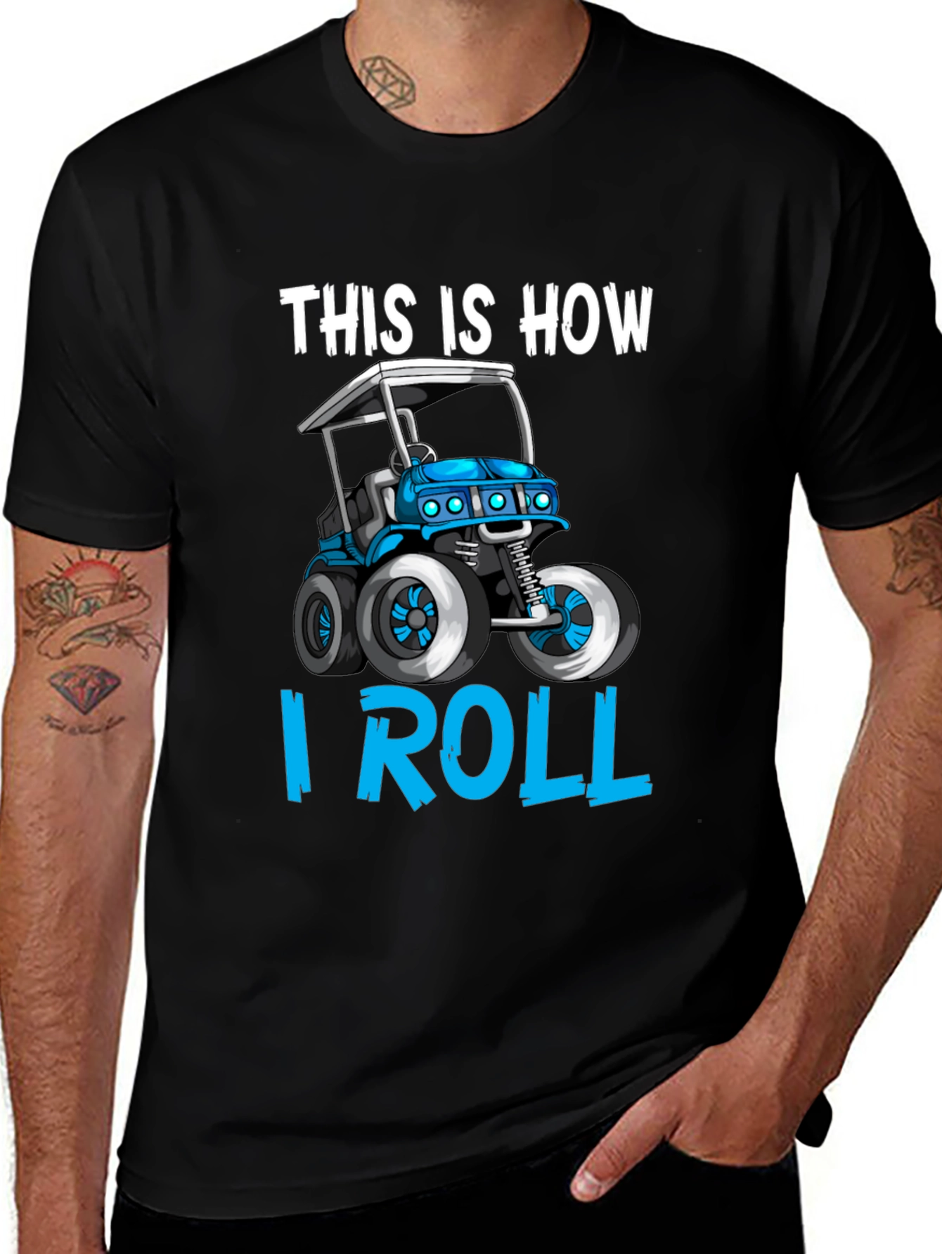 This Is How I Roll Golf Cart T-Shirt