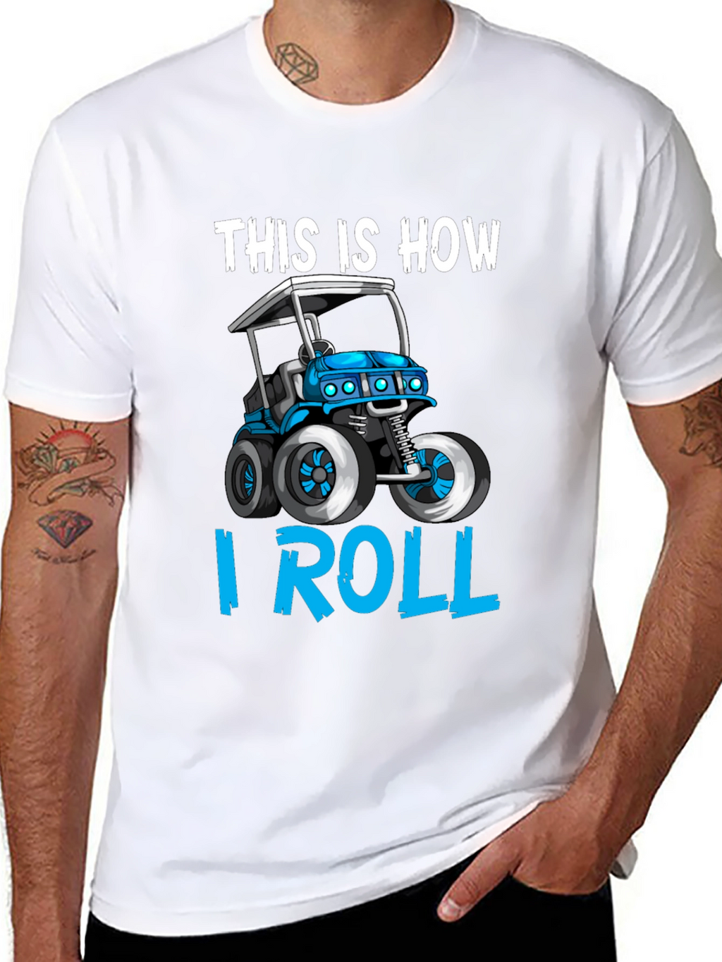 This Is How I Roll Golf Cart T-Shirt