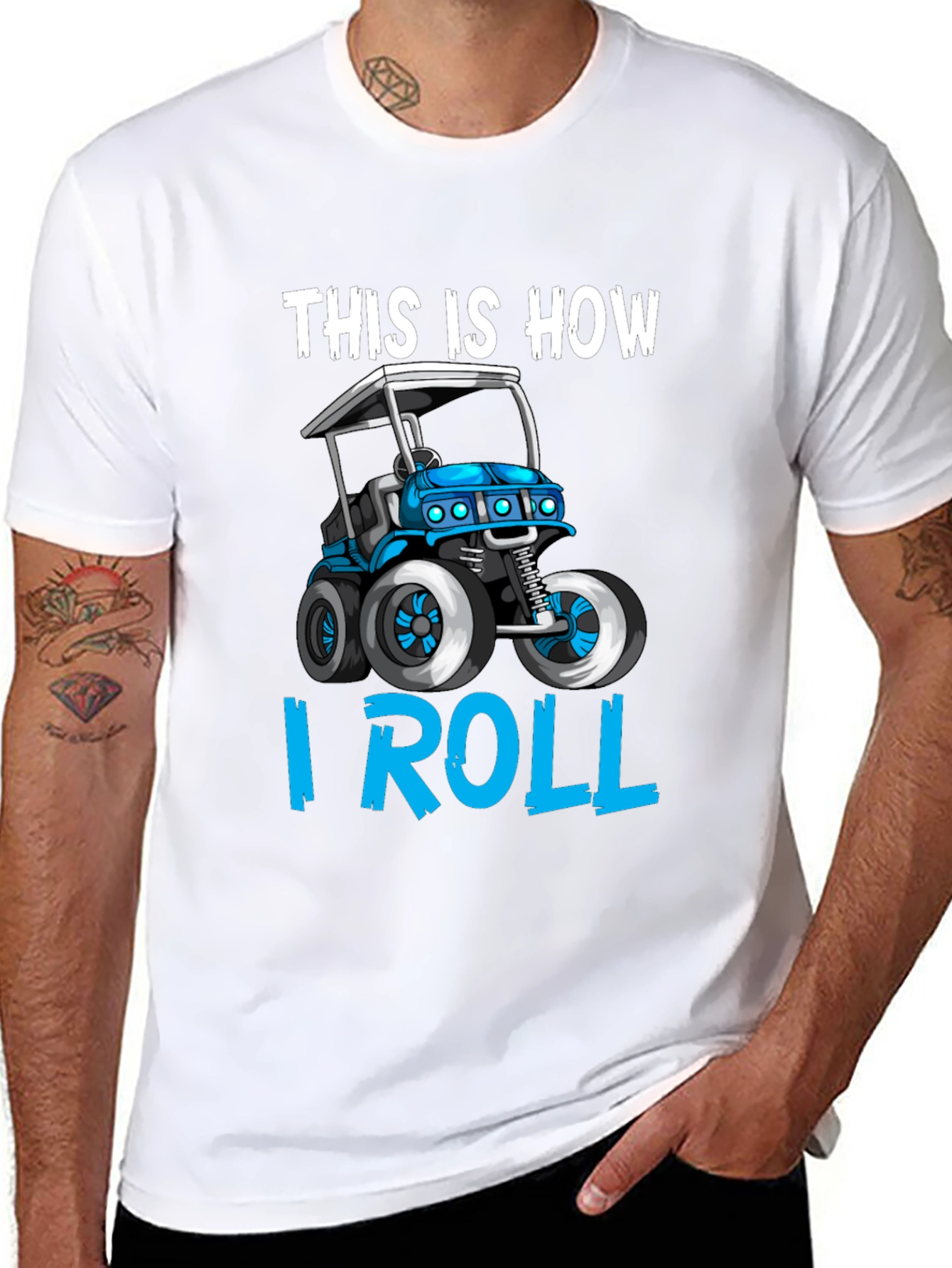 This Is How I Roll Golf Cart T-Shirt