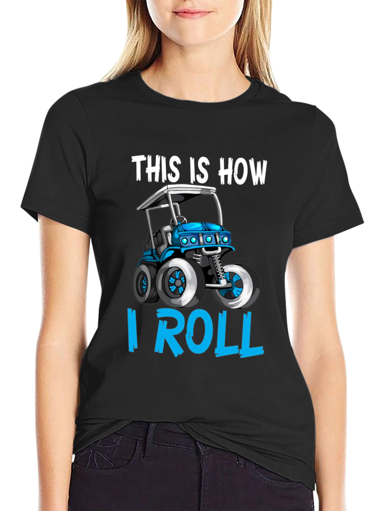 This Is How I Roll Golf Cart T-Shirt