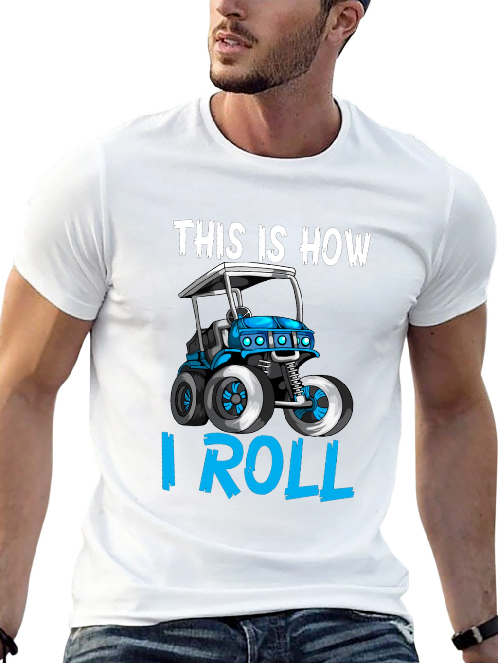 This Is How I Roll Golf Cart T-Shirt