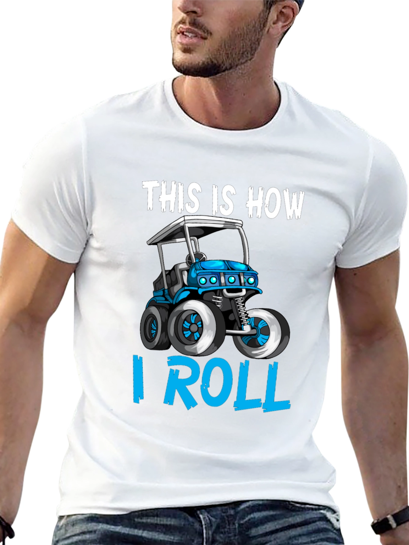 This Is How I Roll Golf Cart T-Shirt