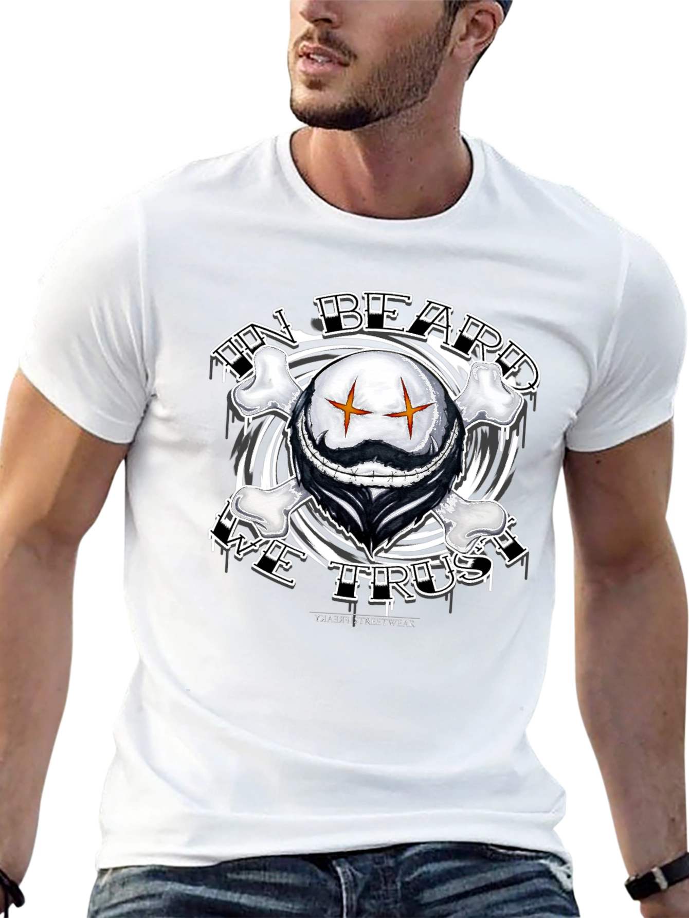 In Beard We Trust Graphic T-Shirt