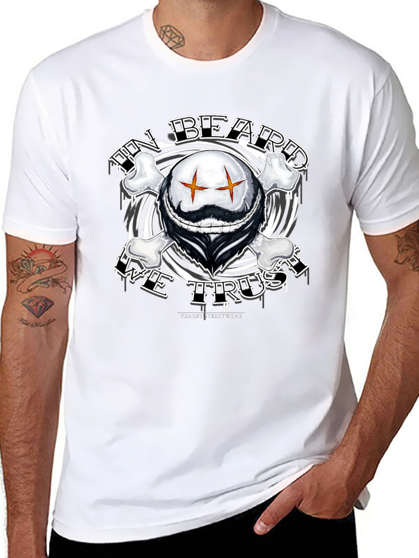 In Beard We Trust Graphic T-Shirt