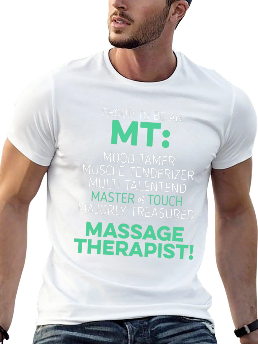 Proud MT Massage Therapist T-Shirt