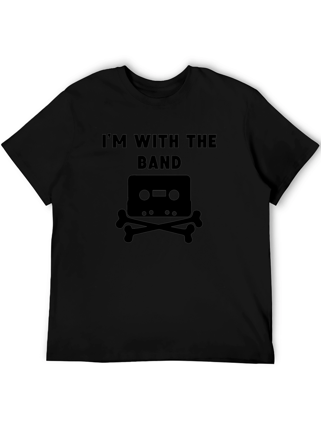Im With The Band Cassette Tape Graphic T-Shirt