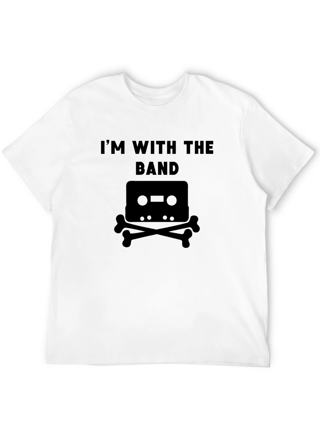 Im With The Band Cassette Tape Graphic T-Shirt