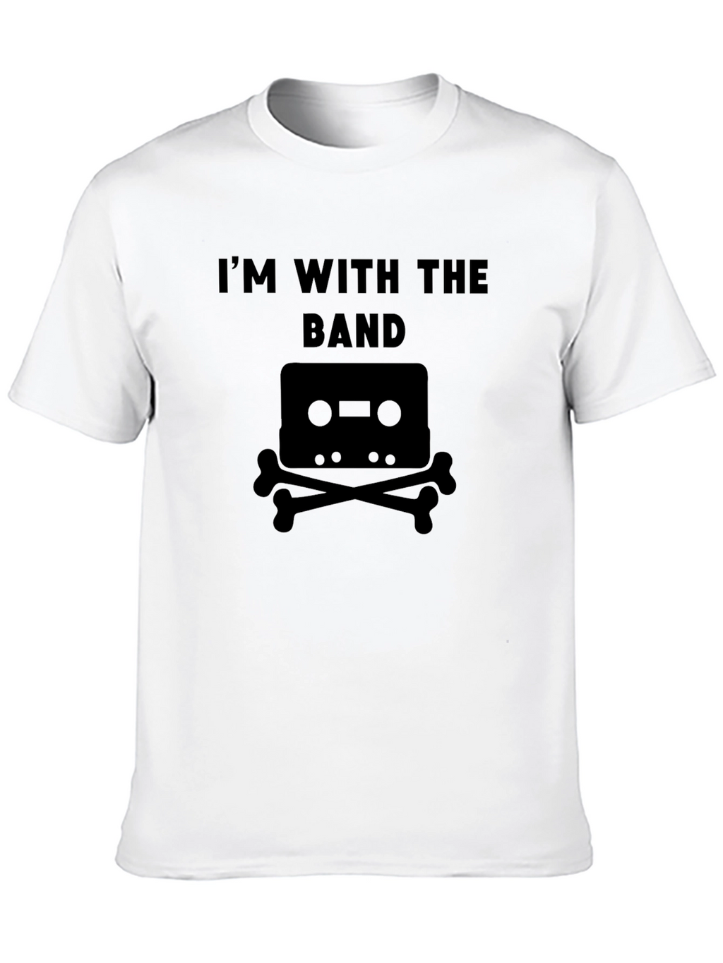 Im With The Band Cassette Tape Graphic T-Shirt