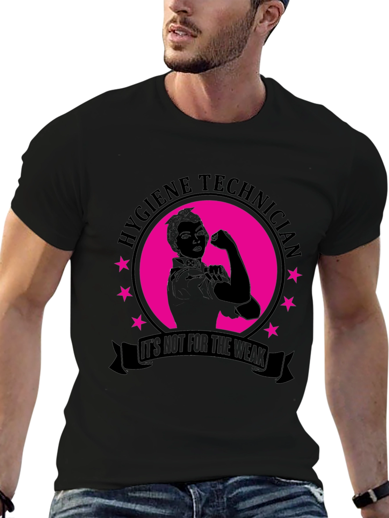 Hygiene Technician Strong Woman T-Shirt