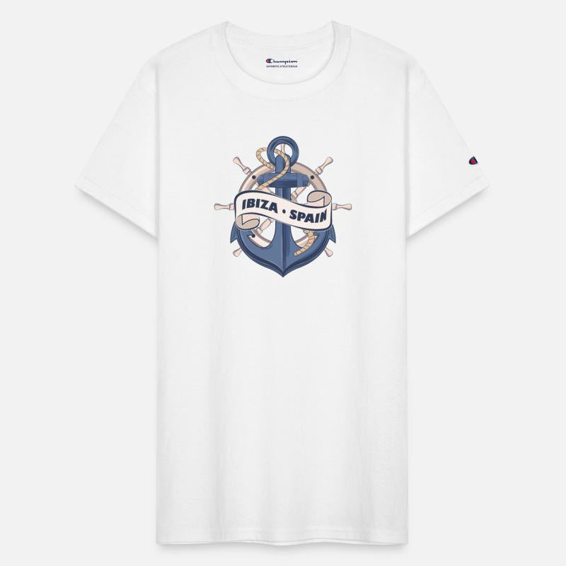 Ibiza Spain Nautical Summer Anchor Design