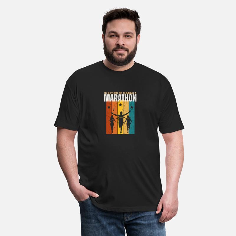 I'd Rather Be Running A Marathon Funny Marathon