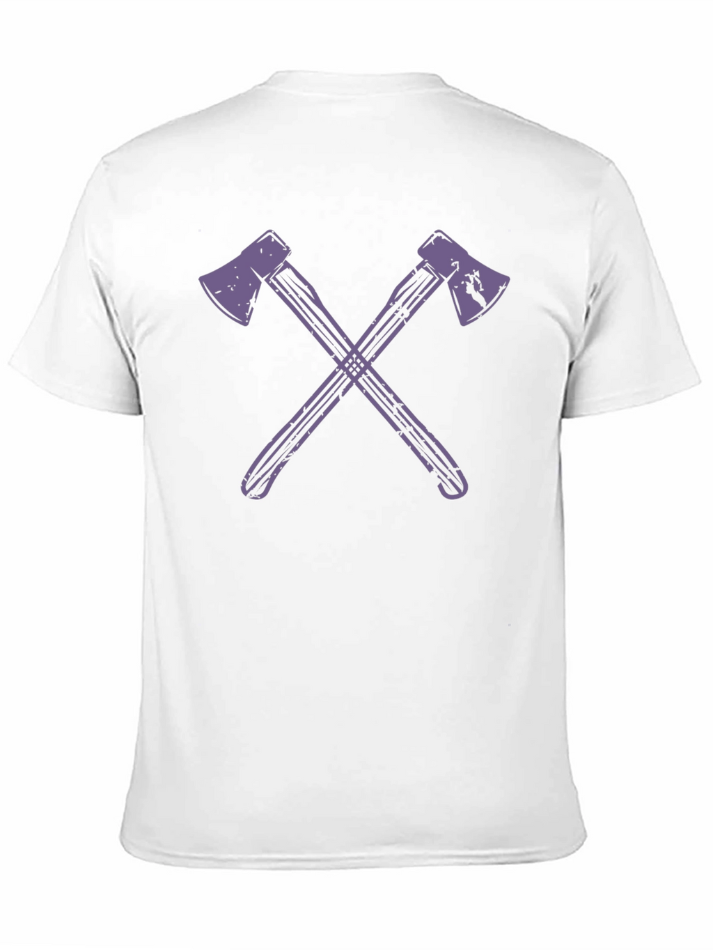 Axe Cross T-Shirt - Stylish Lumberjack Tee