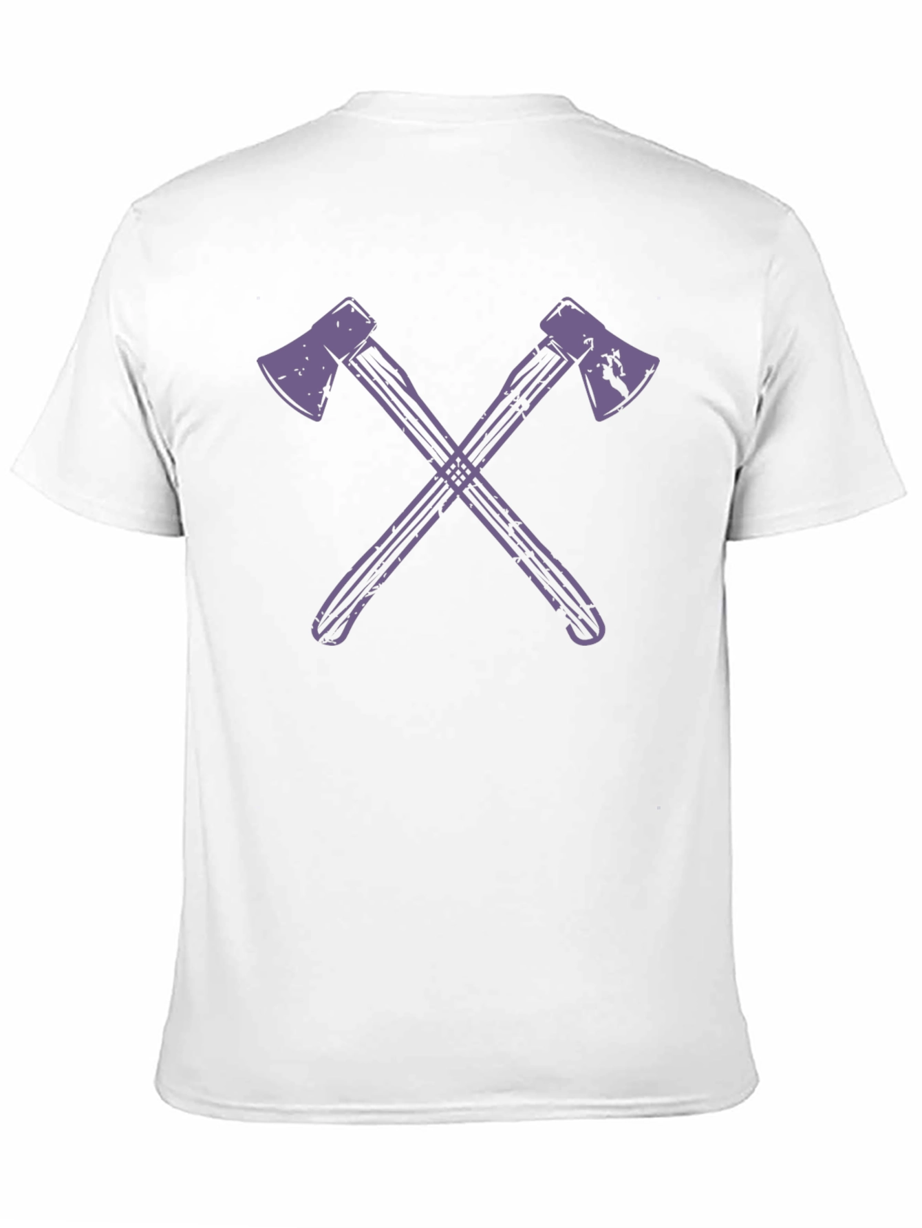 Axe Cross T-Shirt - Stylish Lumberjack Tee