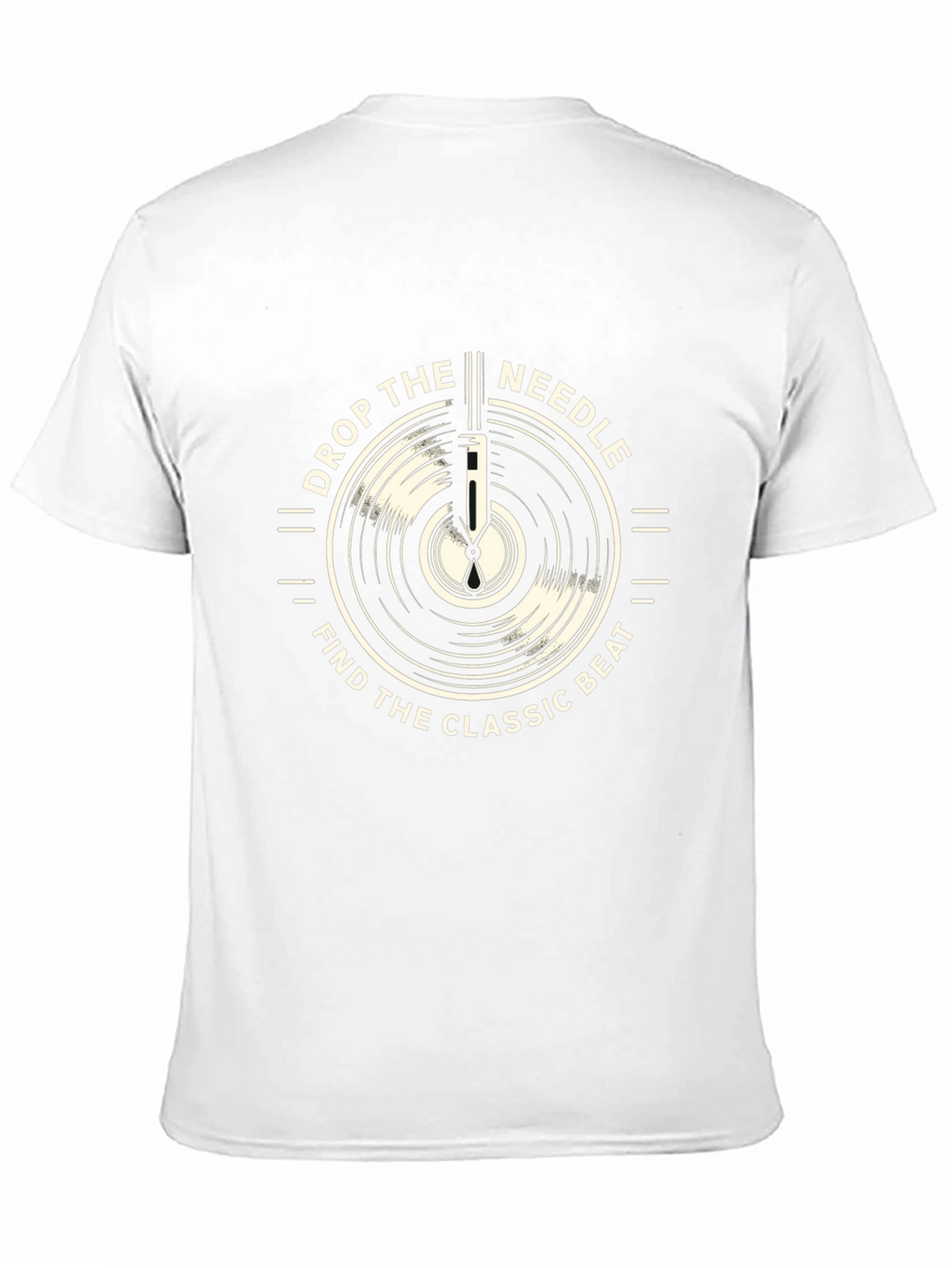 Drop the Needle Classic Beat Black T-Shirt