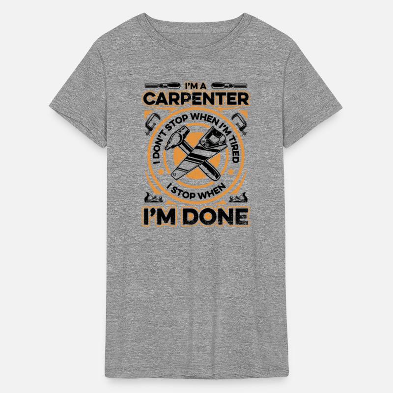 I'm A Carpenter I Stop When I'm Done Woodturner
