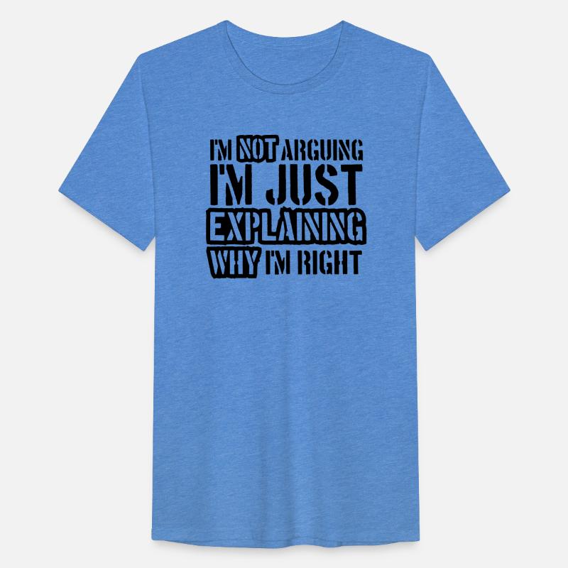 I'm not arguing saying