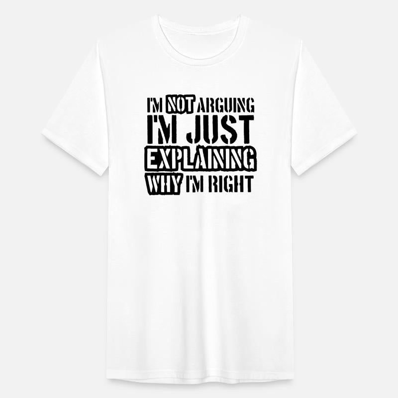 I'm not arguing saying
