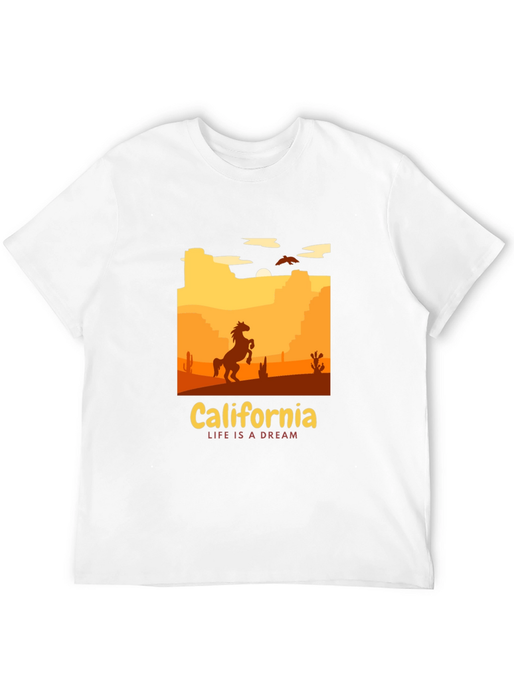 California Dreamin T-Shirt - Western Landscape Tee