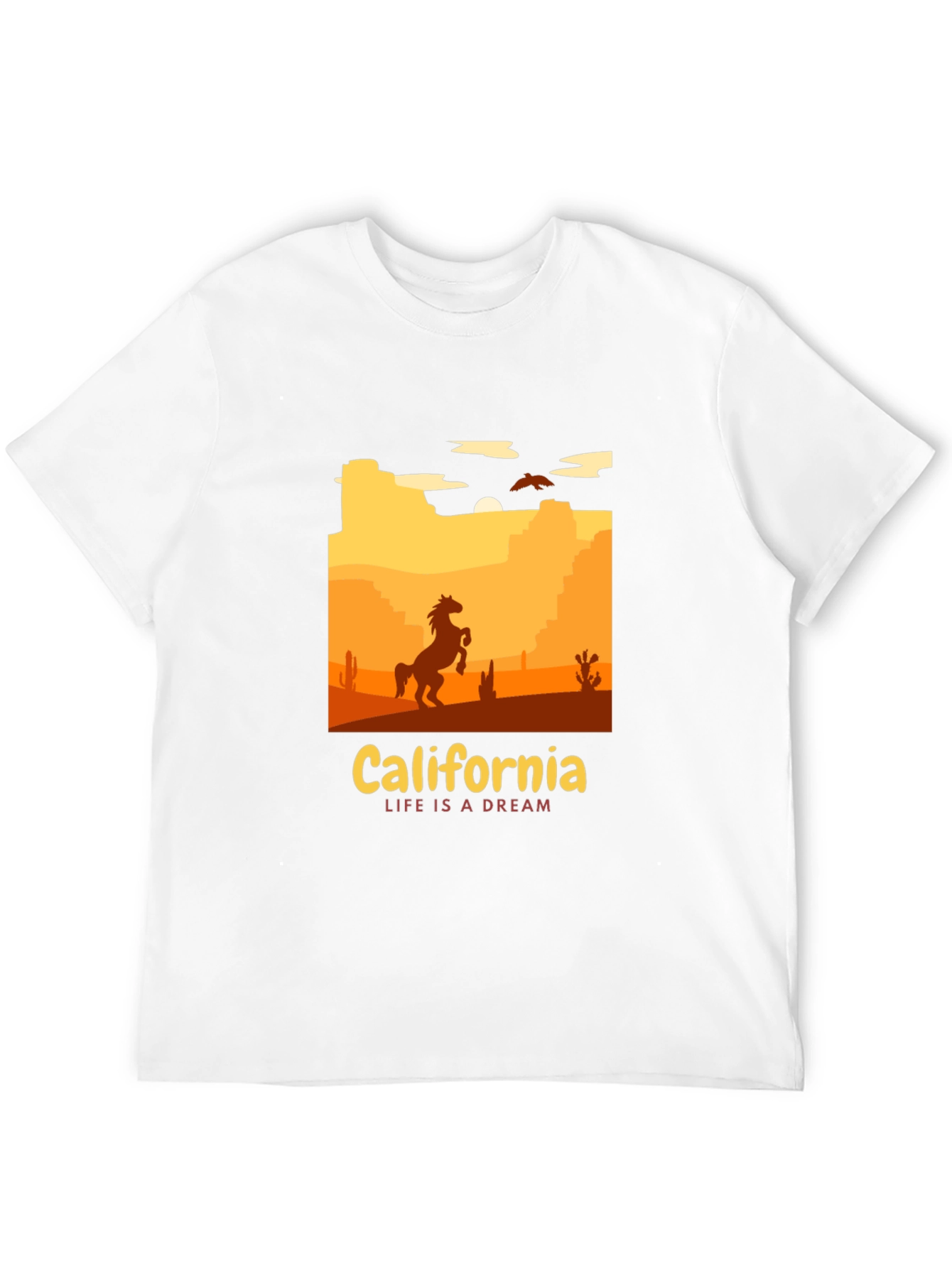 California Dreamin T-Shirt - Western Landscape Tee