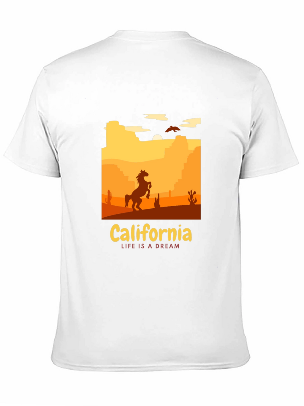 California Dreamin T-Shirt - Western Landscape Tee