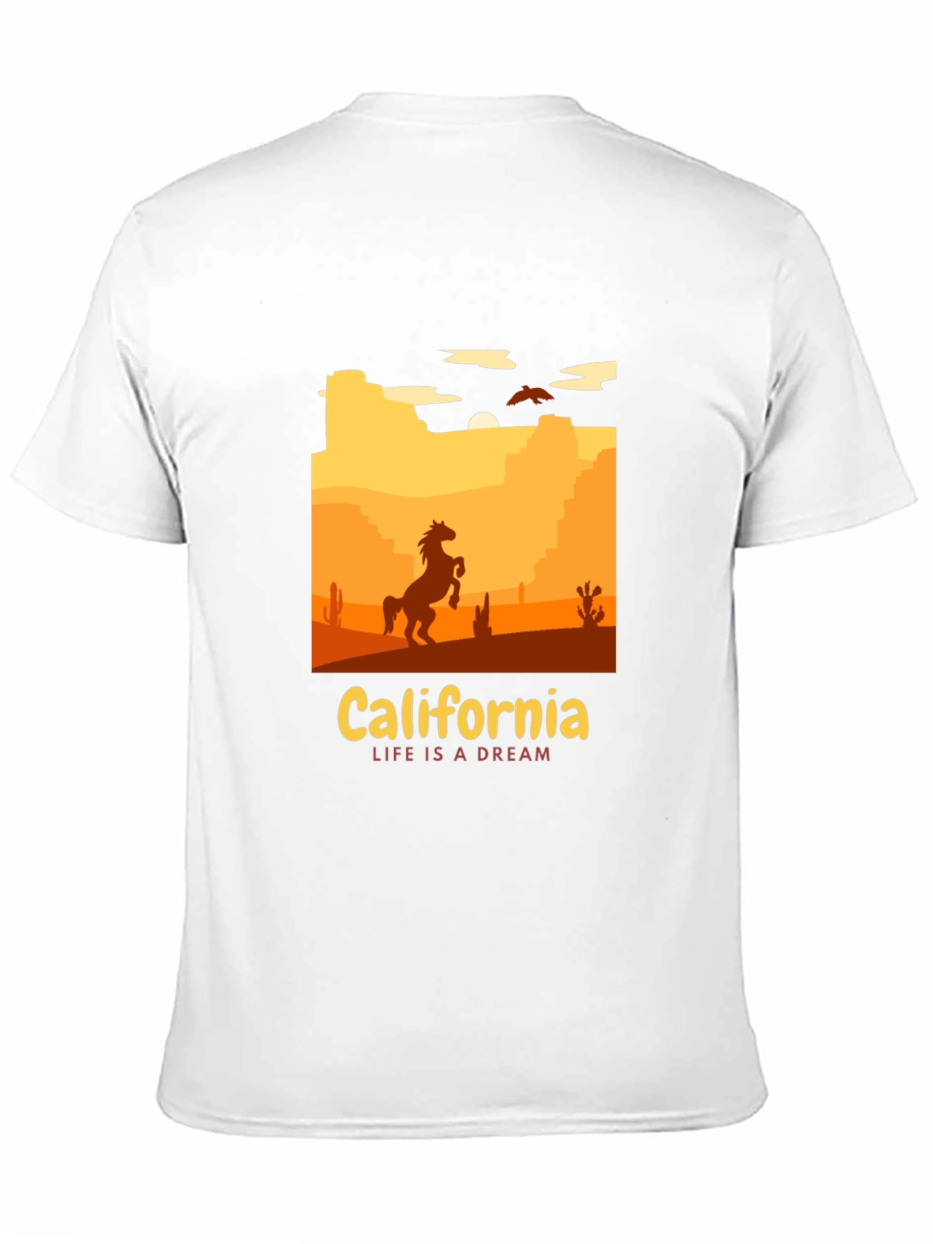 California Dreamin T-Shirt - Western Landscape Tee