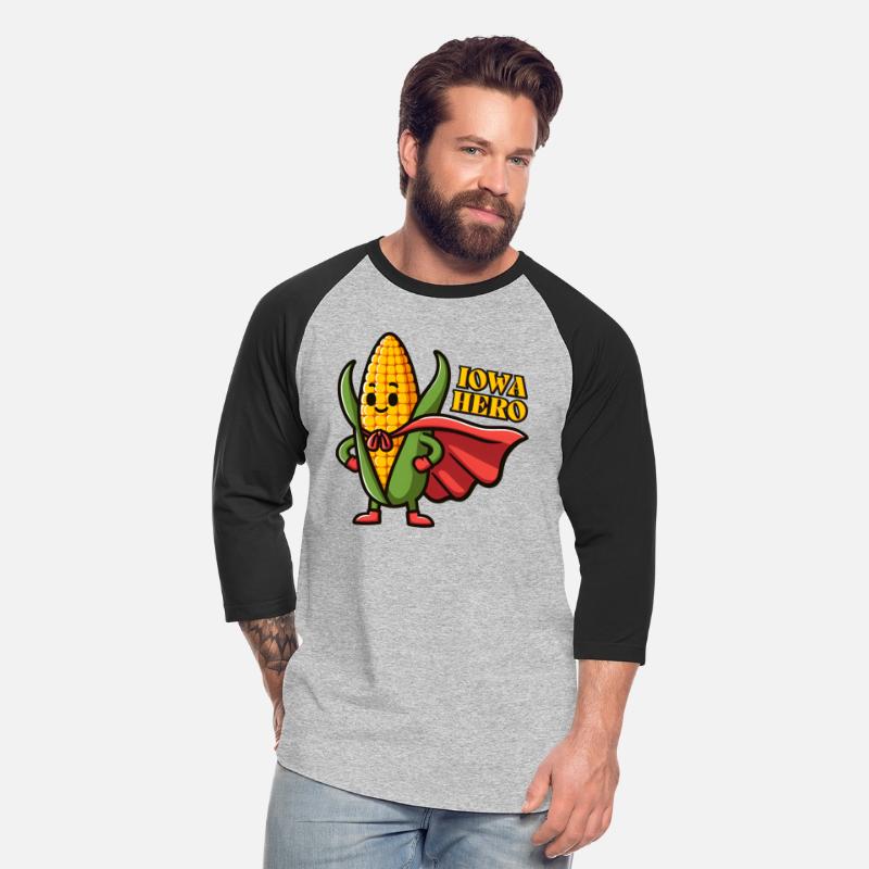 IOWA HERO Corn Hero Funny Iowa state