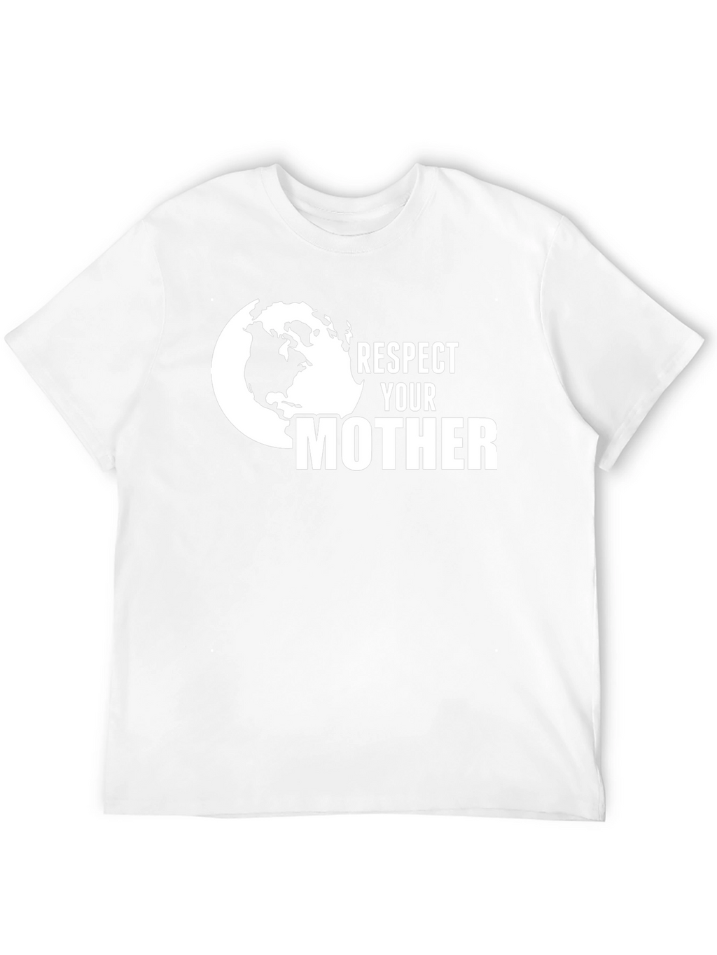 Respect Your Mother Earth Black Graphic Tee