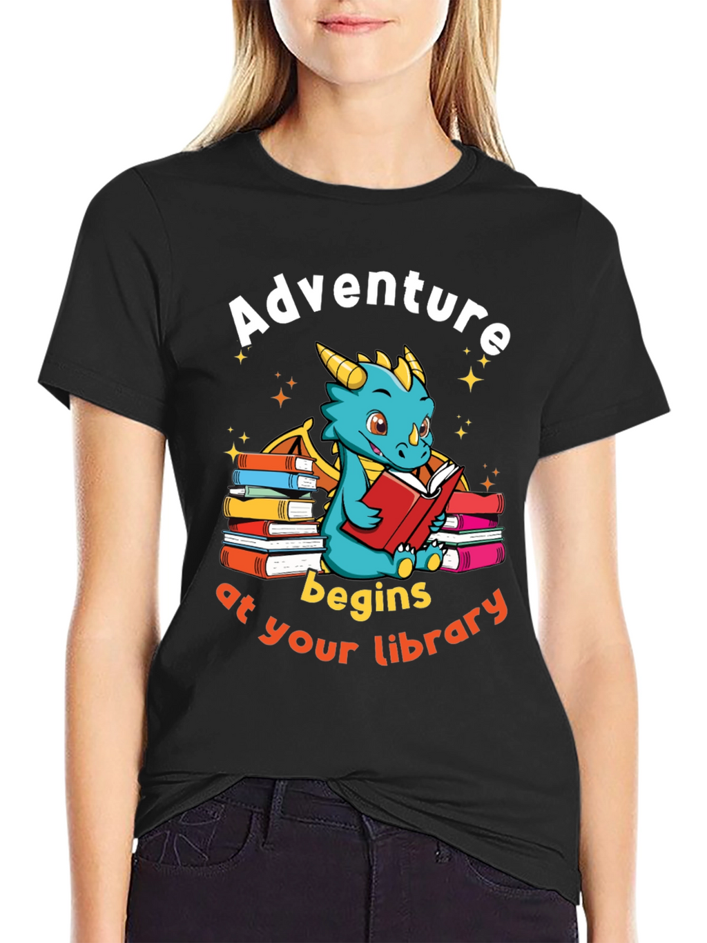 Adventure Begins at Your Library T-Shirt