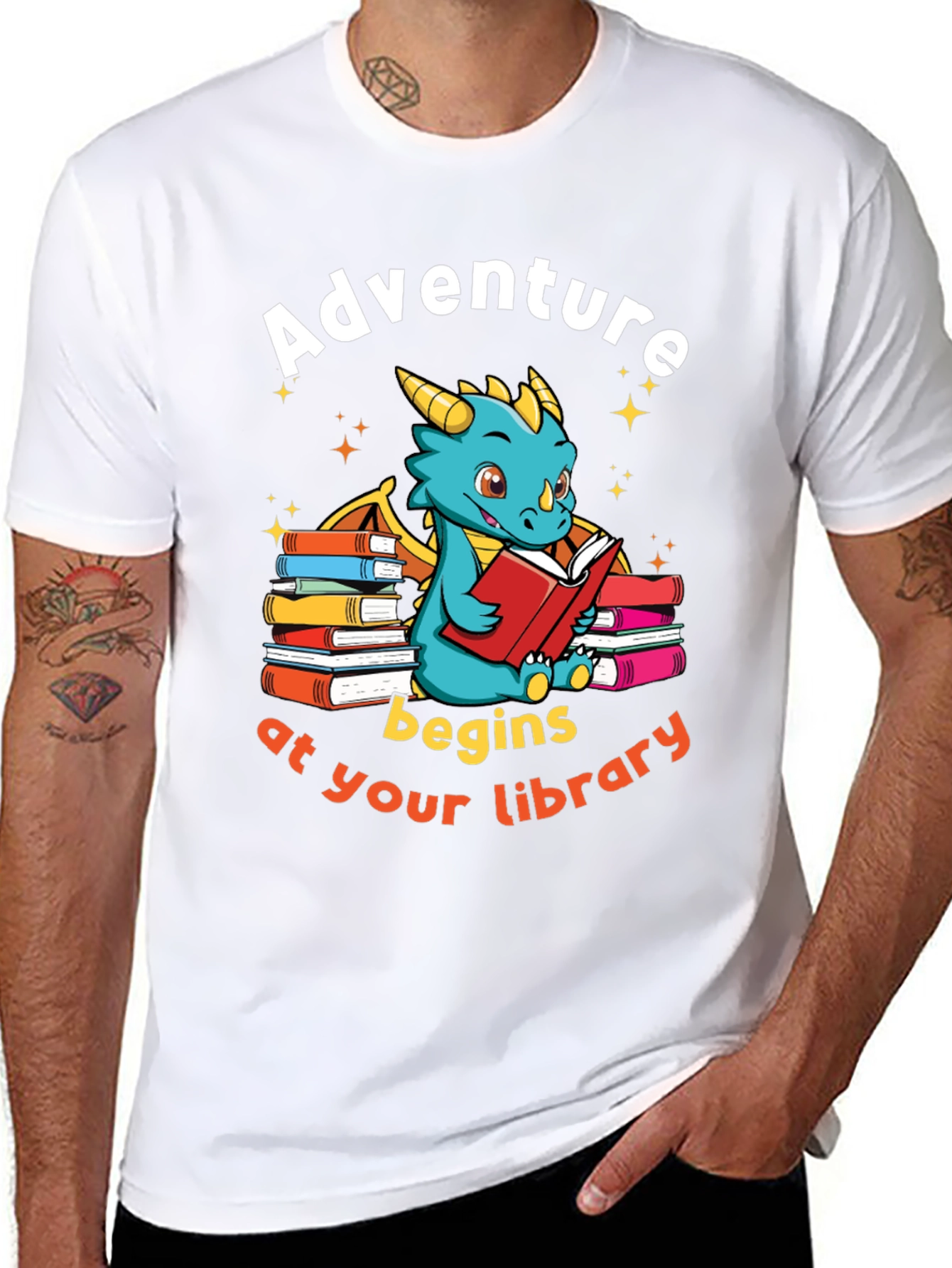 Adventure Begins at Your Library T-Shirt
