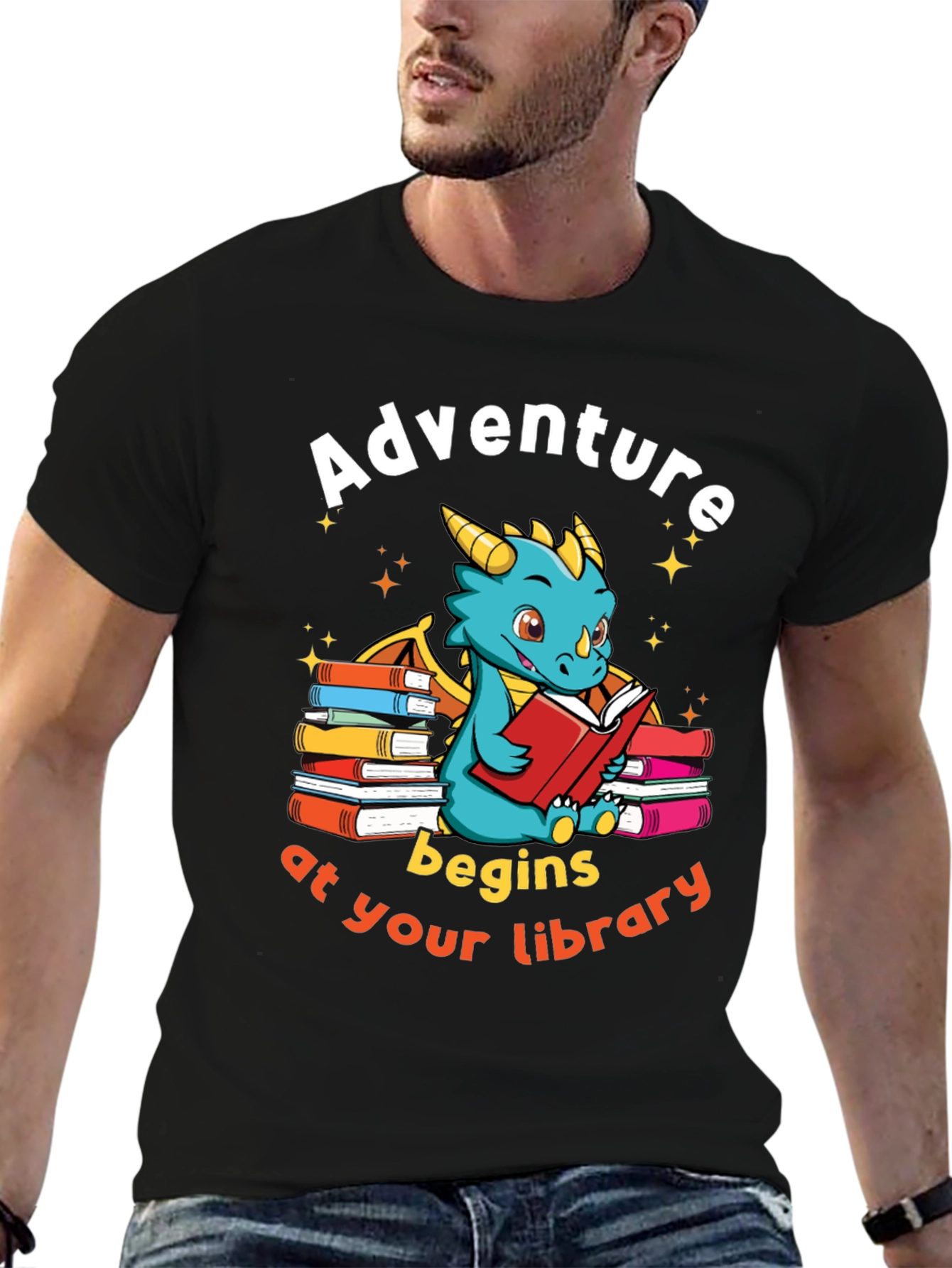Adventure Begins at Your Library T-Shirt