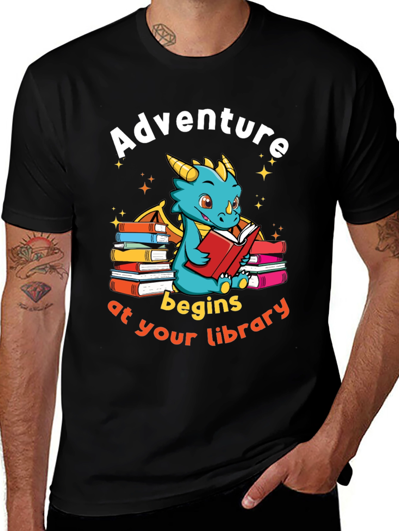 Adventure Begins at Your Library T-Shirt